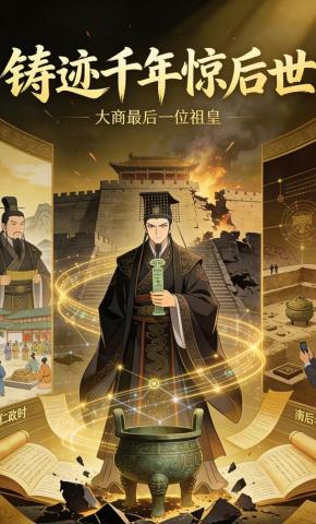 短剧《铸迹千年惊后世》海报