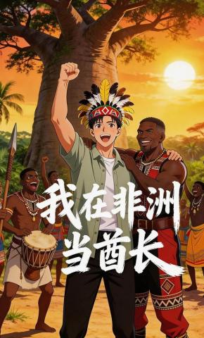 短剧《我在非洲当酋长》海报