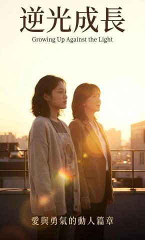 短剧《逆光成长》海报