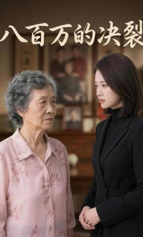 短剧《八百万的决裂》海报