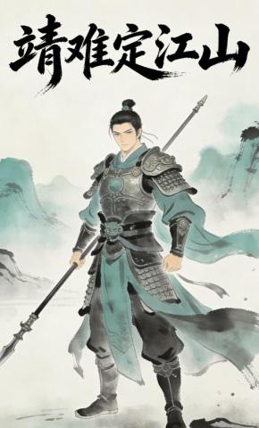 短剧《靖难定江山》海报