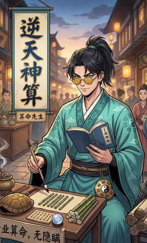 短剧《逆天神算》海报