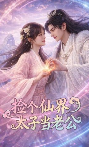 短剧《捡个仙界太子当老公》海报