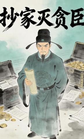 短剧《抄家灭贪臣》海报