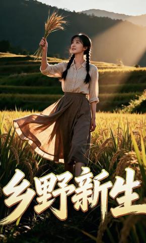 短剧《乡野新生》海报