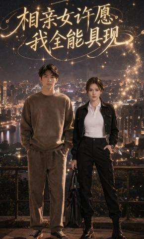短剧《相亲女许愿，我全能具现》海报
