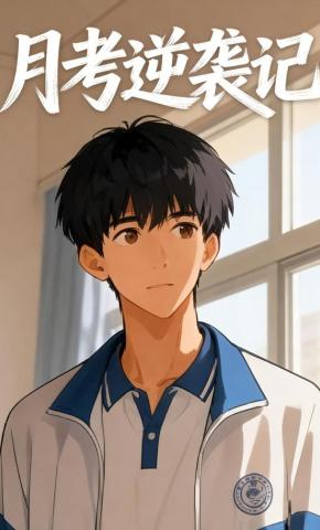 短剧《月考逆袭记》海报