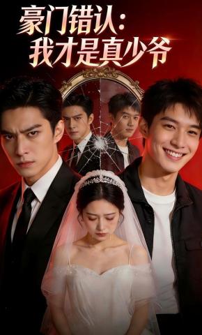 短剧《豪门错认：我才是真少爷》海报