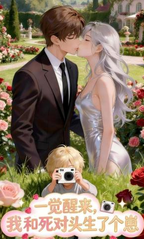 短剧《一觉醒来我和死对头生了个崽》海报