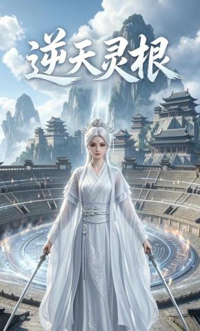 短剧《逆天灵根》海报