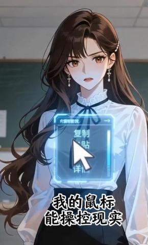 短剧《我的鼠标能操控现实》海报