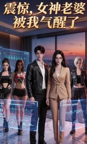 短剧《震惊，女神老婆被我气醒了》海报