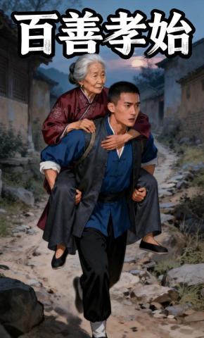 短剧《百善孝始》海报