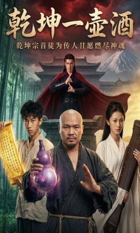 短剧《乾坤一壶酒》海报