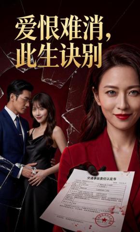 短剧《爱恨难消，此生诀别》海报