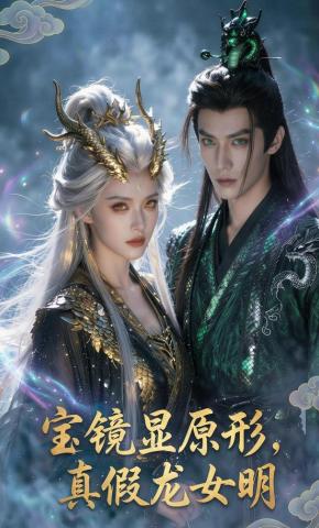 短剧《宝镜显原形，真假龙女明》海报