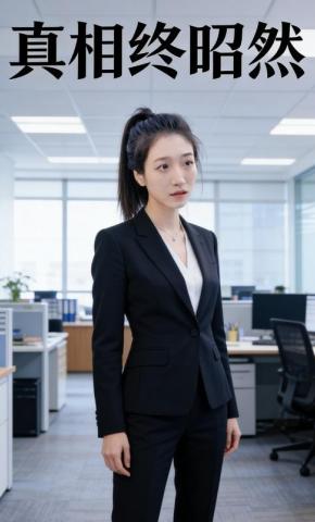 短剧《真相终昭然》海报