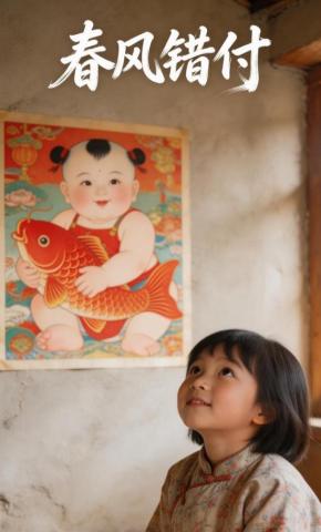 短剧《春风错付》海报