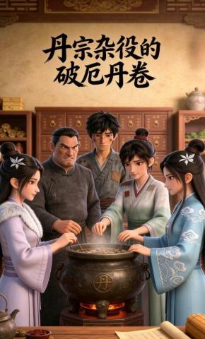 短剧《丹宗杂役的破厄丹卷》海报