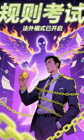 短剧《规则考试：法外模式已开启》海报