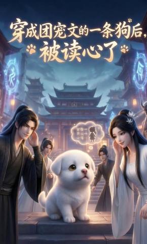 短剧《穿成团宠文的一条狗后，被读心了》海报