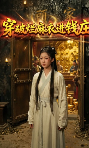 短剧《穿破烂麻衣进钱庄》海报