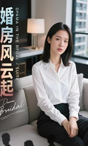 短剧《婚房风云起》海报