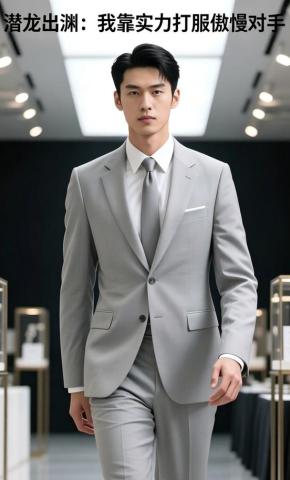 短剧《潜龙出渊：我靠实力打服傲慢对手》海报