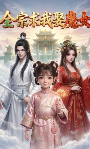 短剧《全宗求我娶魔女》海报