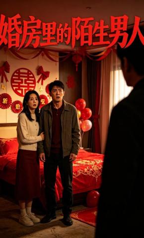 短剧《婚房里的陌生男人》海报