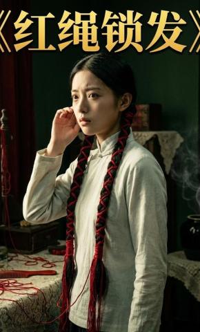 短剧《红绳锁发》海报