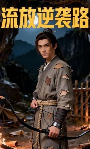 短剧《流放逆袭路》海报