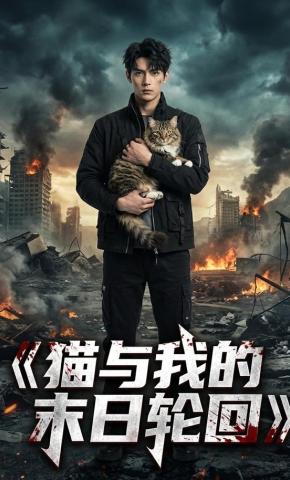 短剧《猫与我的末日轮回》海报