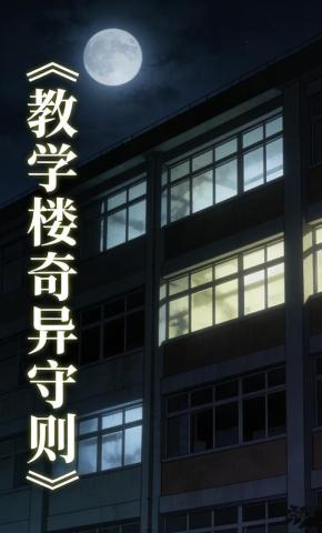 短剧《教学楼奇异守则》海报