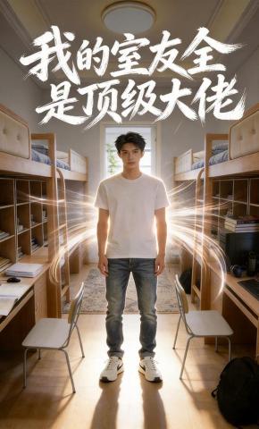 短剧《我的室友全是顶级大佬》海报