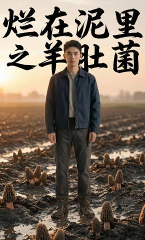 短剧《烂在泥里之羊肚菌》海报