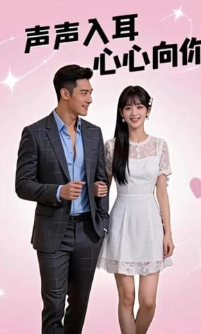 短剧《声声入耳，心心向你》海报