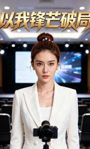 短剧《以我锋芒破局》海报