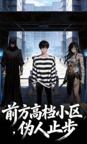 短剧《前方高档小区，伪人止步》海报