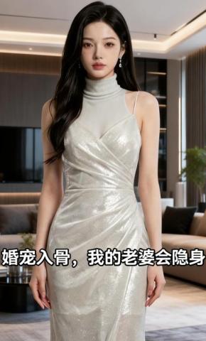 短剧《婚宠入骨，我的老婆会隐身》海报