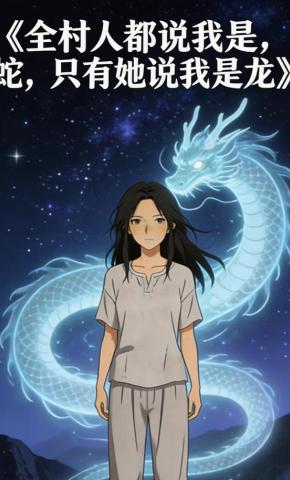 短剧《全村人都说我是蛇，只有她说我是龙》海报