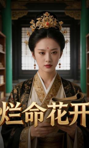 短剧《烂命花开》海报