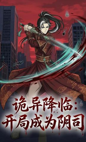 短剧《诡异降临：开局成为阴司》海报