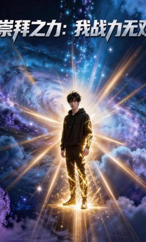 短剧《崇拜之力：我战力无双》海报