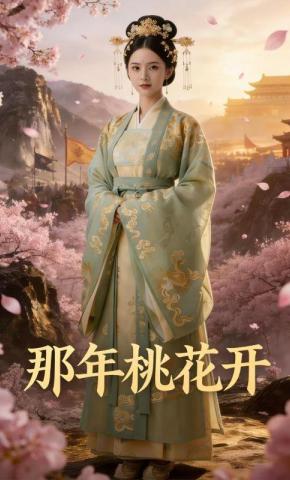 短剧《那年桃花开》海报