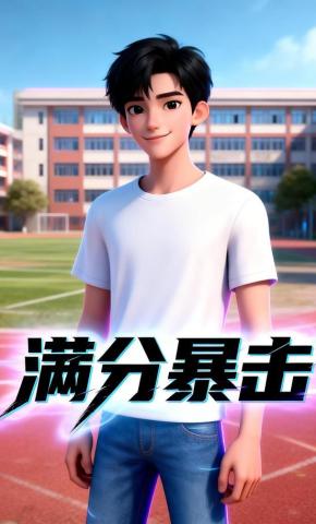 短剧《满分暴击》海报