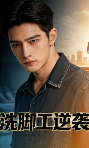 短剧《洗脚工逆袭》海报