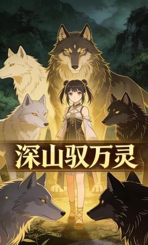 短剧《深山驭万灵》海报