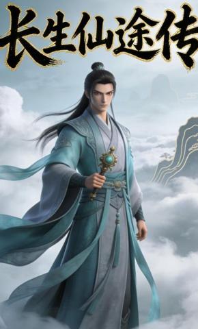 短剧《长生仙途传》海报