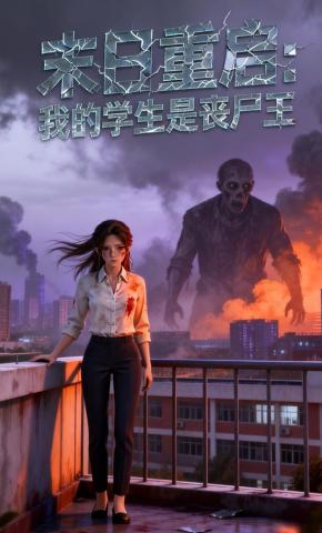 短剧《末日重启：我的学生是丧尸王》海报